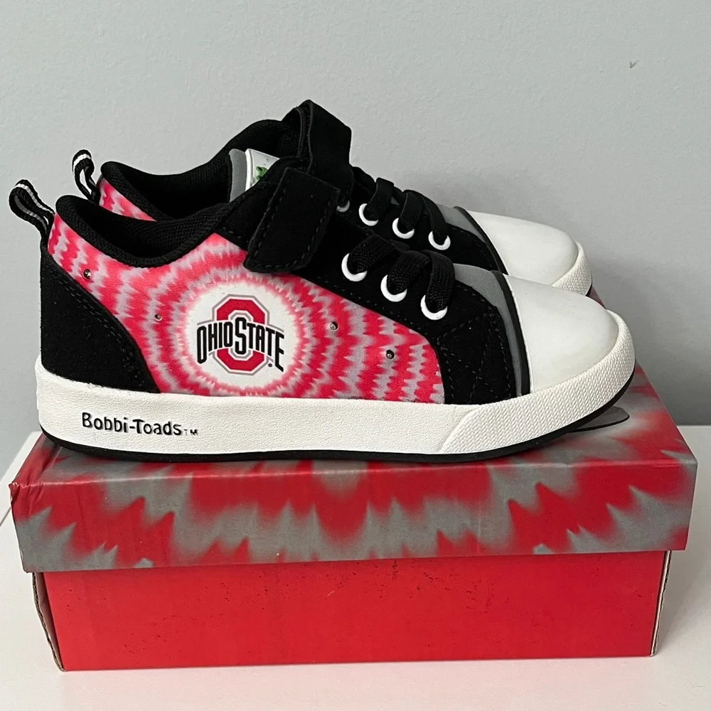 Bobbi-Toads Ohio State youth sneakers - Picture 1 of 5